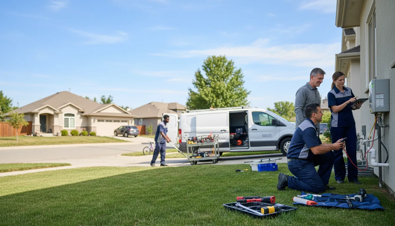 Tankless water heater service in Lomira, WI